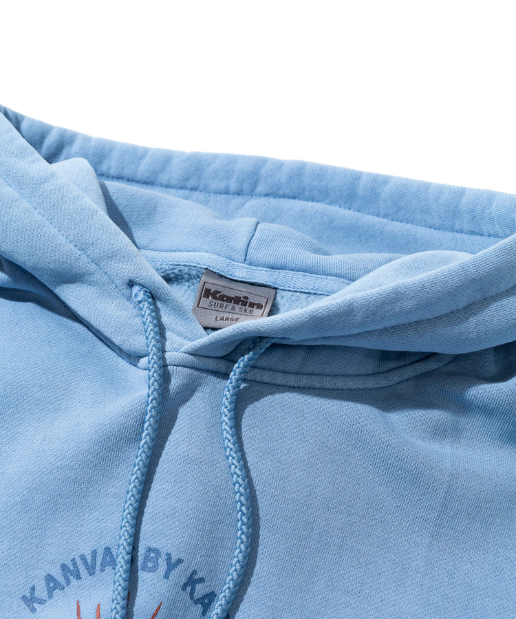 go slow caravan(ゴースローキャラバン) |【GSC別注】KATIN/ケイティン スカル製品染め POパーカー -SURF- (MENS)