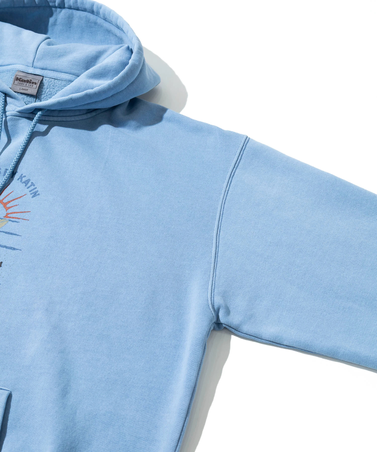 go slow caravan(ゴースローキャラバン) |【GSC別注】KATIN/ケイティン スカル製品染め POパーカー -SURF- (MENS)