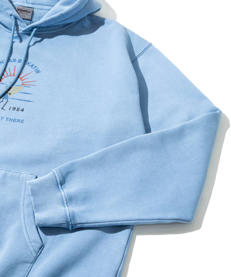 go slow caravan(ゴースローキャラバン) |【GSC別注】KATIN/ケイティン スカル製品染め POパーカー -SURF- (MENS)