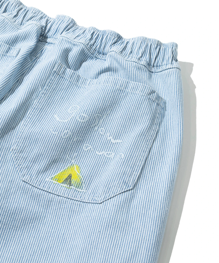 go slow caravan(ゴースローキャラバン) |落書きプリントイージーパンツ (MENS/WOMENS)