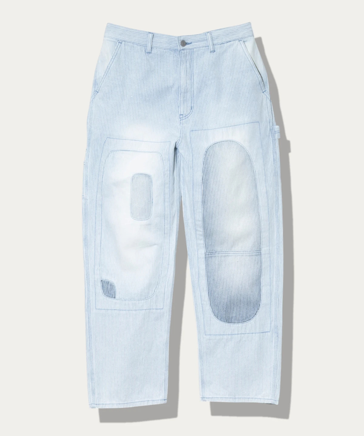 go slow caravan(ゴースローキャラバン) |リメイクヒッコリーペインターパンツ (MENS)