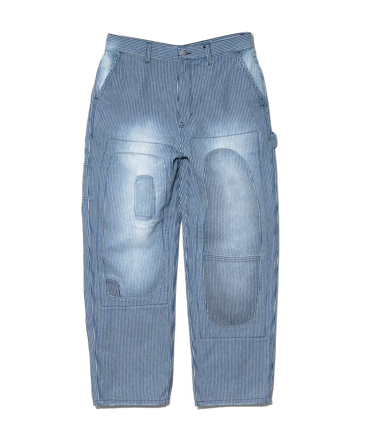 go slow caravan(ゴースローキャラバン) |リメイクヒッコリーペインターパンツ (MENS)