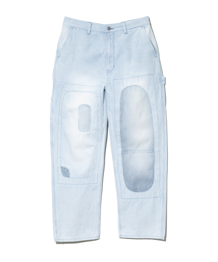 go slow caravan(ゴースローキャラバン) |リメイクヒッコリーペインターパンツ (MENS)