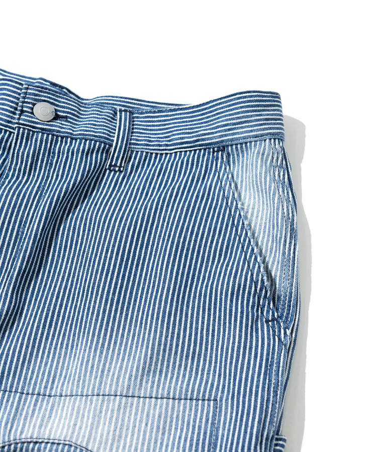 go slow caravan(ゴースローキャラバン) |リメイクヒッコリーペインターパンツ (MENS)