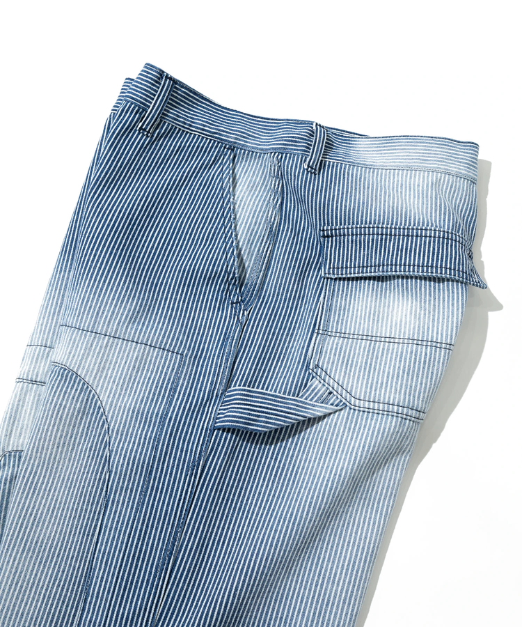 go slow caravan(ゴースローキャラバン) |リメイクヒッコリーペインターパンツ (MENS)