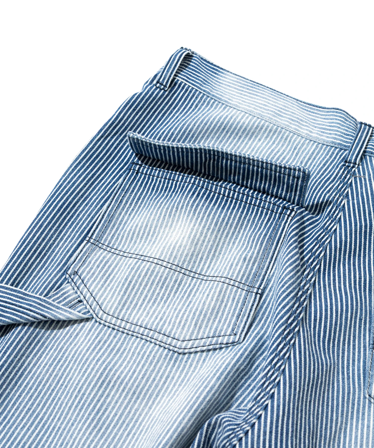 go slow caravan(ゴースローキャラバン) |リメイクヒッコリーペインターパンツ (MENS)