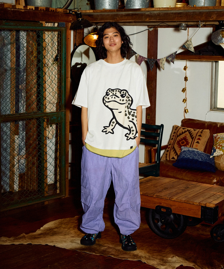 go slow caravan(ゴースローキャラバン) |ダンプICE DYEイージーカーゴパンツ (MENS)