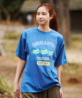 go slow caravan(ゴースローキャラバン) |COBMASTER/コブマスター T/C度詰め天竺ベーシックTEE《ハンモックベアー》(MENS)