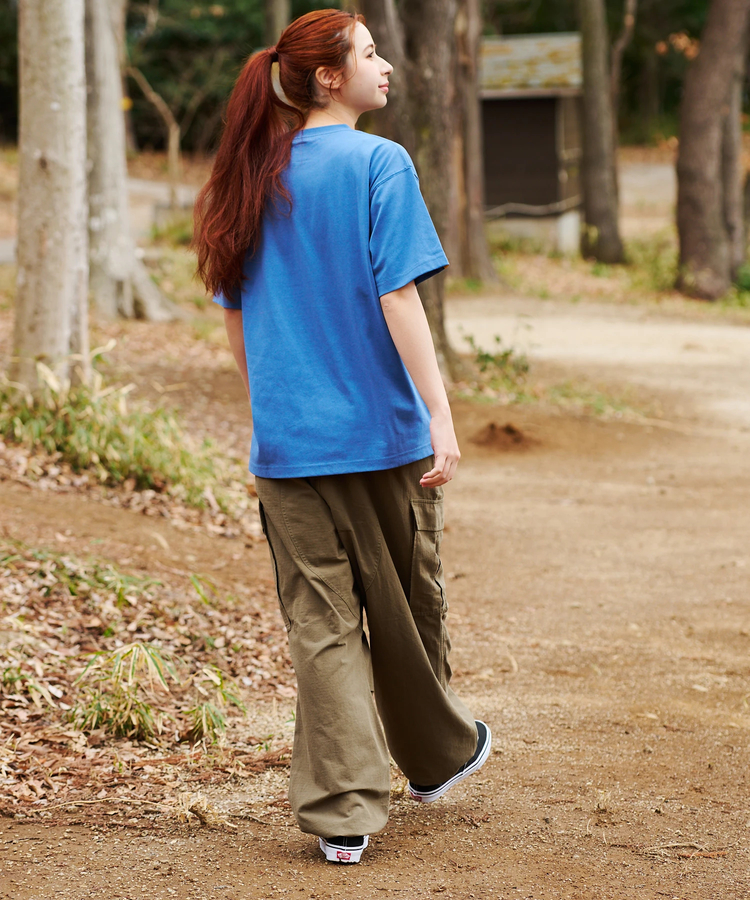 go slow caravan(ゴースローキャラバン) |COBMASTER/コブマスター T/C度詰め天竺ベーシックTEE《ハンモックベアー》(MENS)