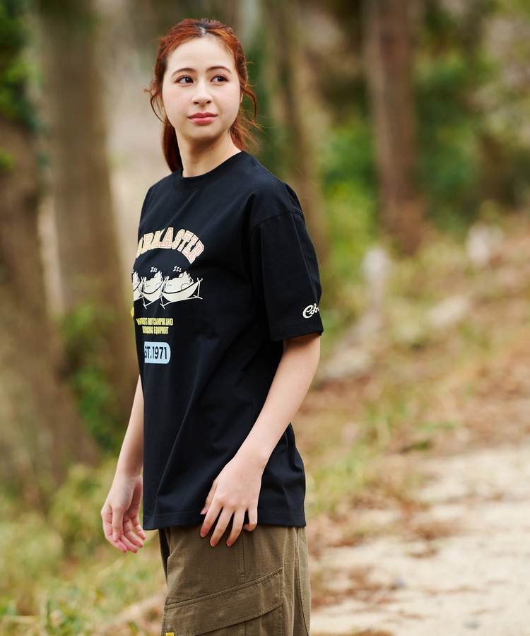 go slow caravan(ゴースローキャラバン) |COBMASTER/コブマスター T/C度詰め天竺ベーシックTEE《ハンモックベアー》(MENS)