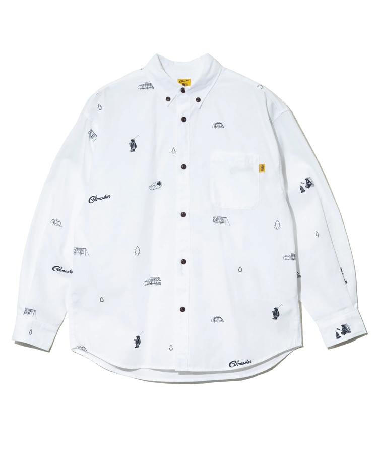 go slow caravan(ゴースローキャラバン) |COBMASTER/コブマスター シャンブレー総柄B.Dシャツ (MENS)