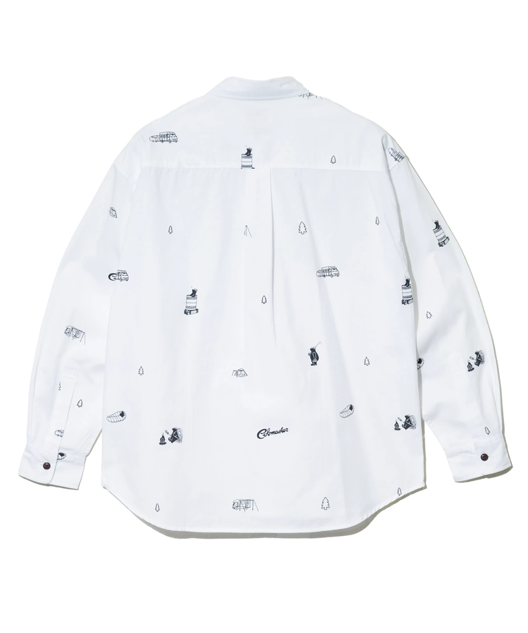 go slow caravan(ゴースローキャラバン) |COBMASTER/コブマスター シャンブレー総柄B.Dシャツ (MENS)