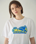 go slow caravan(ゴースローキャラバン) |DUCKSTER/ダックスター 18/-度詰め天竺 レギュラーフィットS/STEE《ロゴ》(MENS)