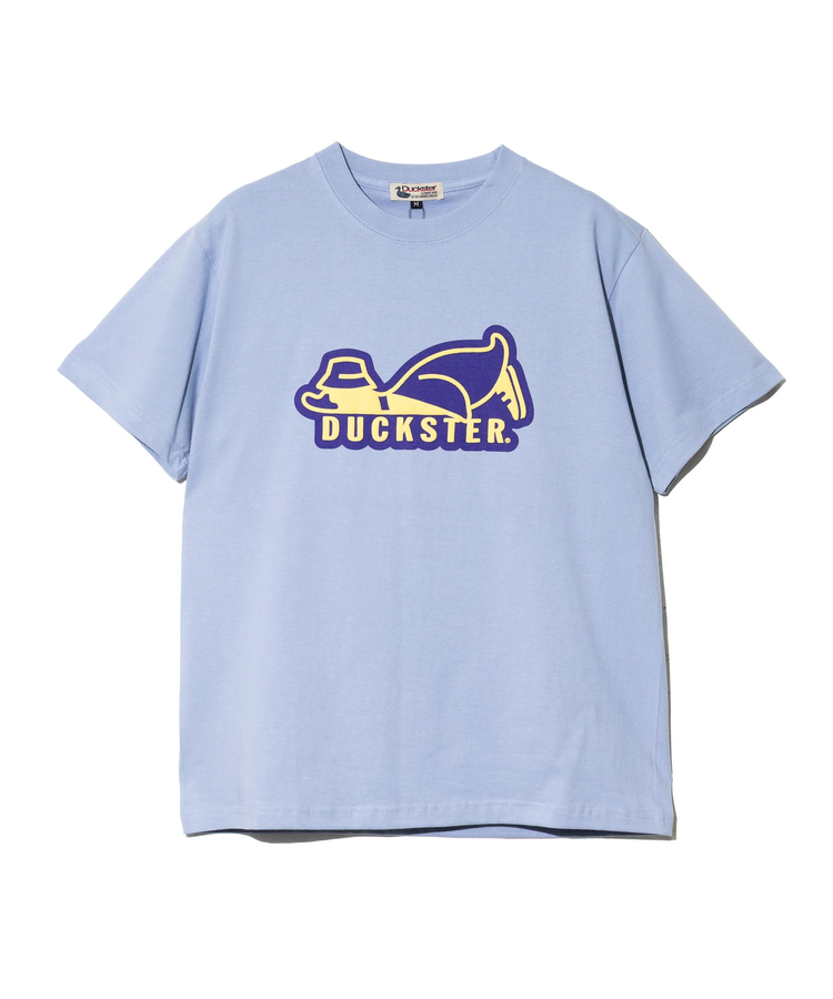 go slow caravan(ゴースローキャラバン) |DUCKSTER/ダックスター 18/-度詰め天竺 レギュラーフィットS/STEE《ロゴ》(MENS)