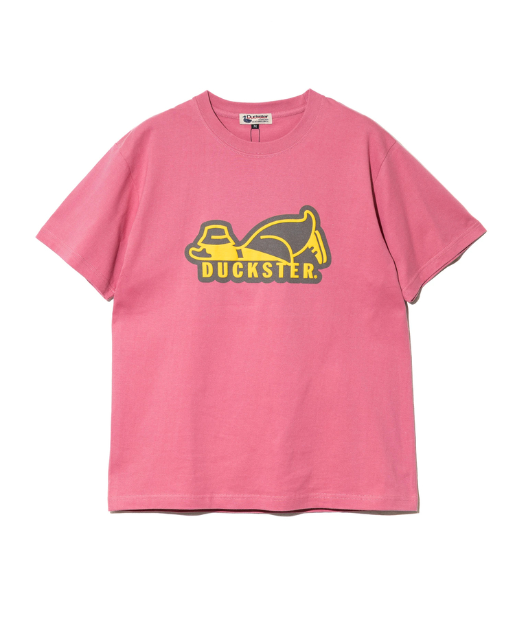 go slow caravan(ゴースローキャラバン) |DUCKSTER/ダックスター 18/-度詰め天竺 レギュラーフィットS/STEE《ロゴ》(MENS)