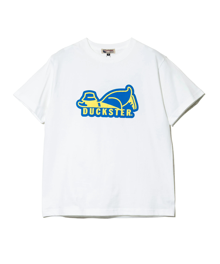 go slow caravan(ゴースローキャラバン) |DUCKSTER/ダックスター 18/-度詰め天竺 レギュラーフィットS/STEE《ロゴ》(MENS)