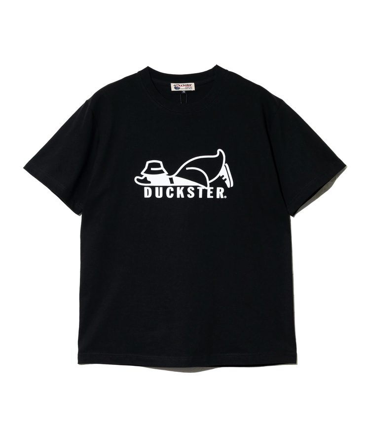go slow caravan(ゴースローキャラバン) |DUCKSTER/ダックスター 18/-度詰め天竺 レギュラーフィットS/STEE《ロゴ》(MENS)