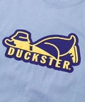 go slow caravan(ゴースローキャラバン) |DUCKSTER/ダックスター 18/-度詰め天竺 レギュラーフィットS/STEE《ロゴ》(MENS)