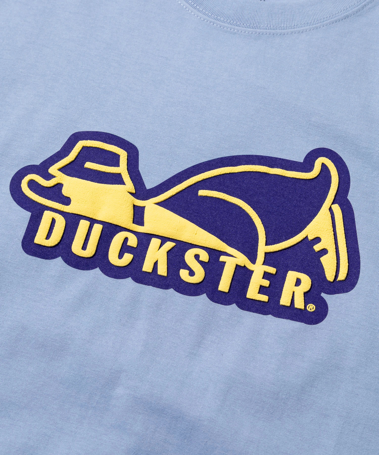 go slow caravan(ゴースローキャラバン) |DUCKSTER/ダックスター 18/-度詰め天竺 レギュラーフィットS/STEE《ロゴ》(MENS)