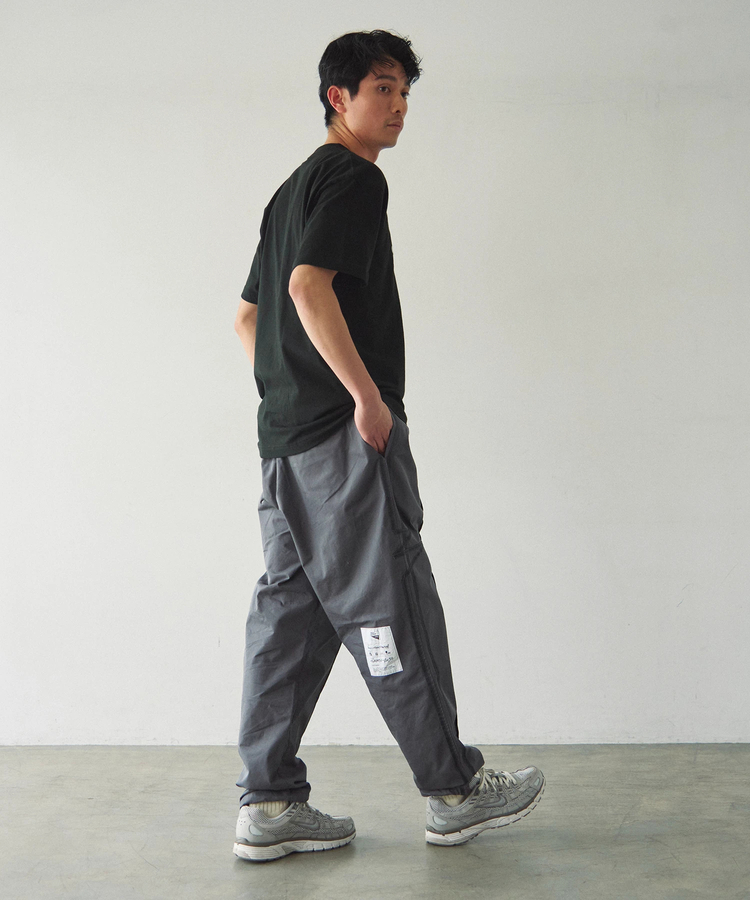 go slow caravan(ゴースローキャラバン) |DUCKSTER/ダックスター 18/-度詰め天竺 レギュラーフィットS/STEE《ロゴ》(MENS)