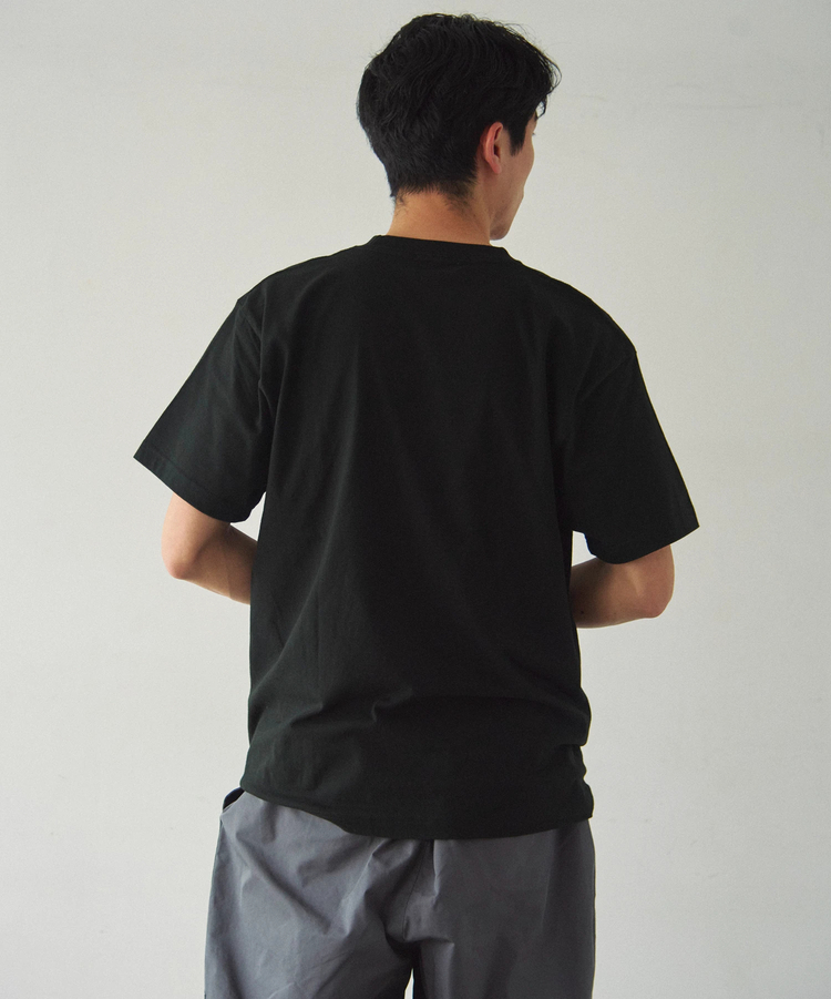 go slow caravan(ゴースローキャラバン) |DUCKSTER/ダックスター 18/-度詰め天竺 レギュラーフィットS/STEE《ロゴ》(MENS)