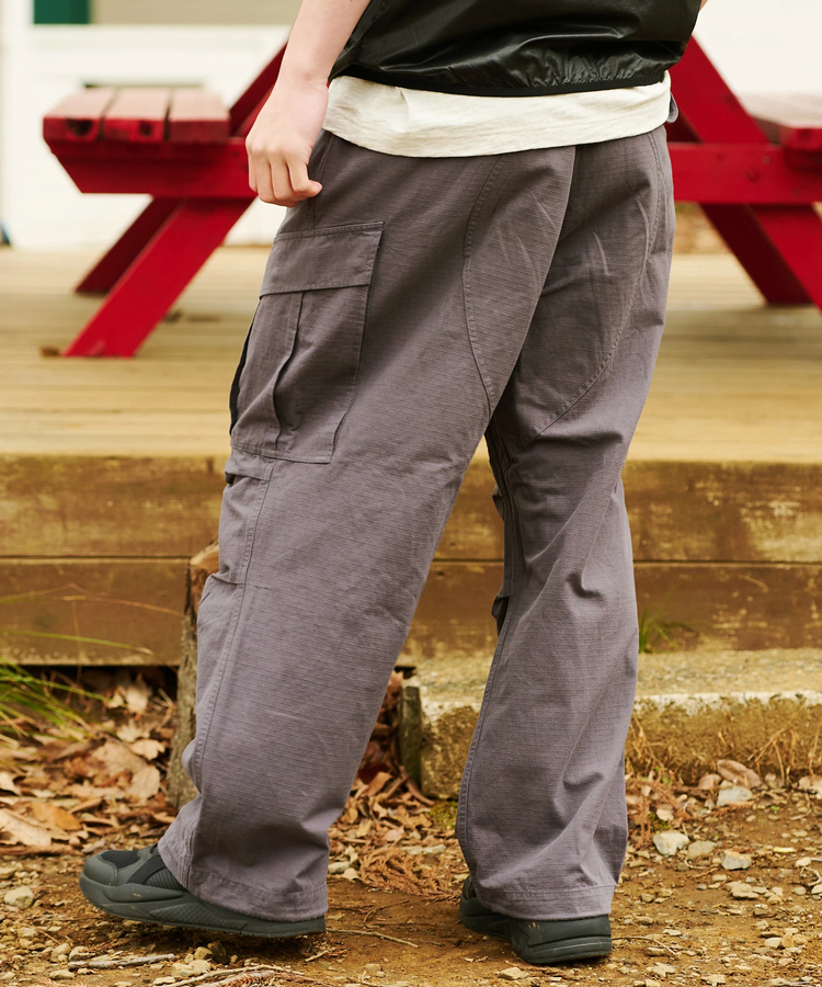 go slow caravan(ゴースローキャラバン) |COBMASTER/コブマスター 綿リップストップバギーカーゴパンツ (MENS)