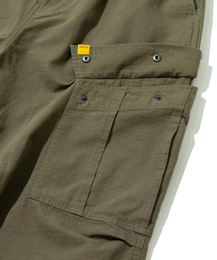 go slow caravan(ゴースローキャラバン) |COBMASTER/コブマスター 綿リップストップバギーカーゴパンツ (MENS)