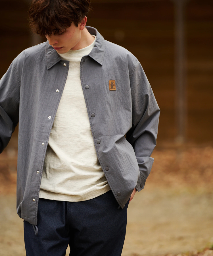 go slow caravan(ゴースローキャラバン) |COBMASTER/コブマスター ストレッチC/NベアーロゴコーチJKT (MENS)