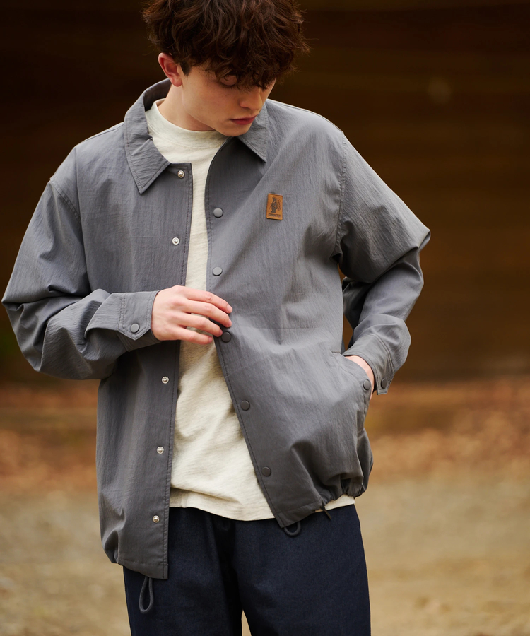 go slow caravan(ゴースローキャラバン) |COBMASTER/コブマスター ストレッチC/NベアーロゴコーチJKT (MENS)