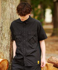 go slow caravan(ゴースローキャラバン) |COBMASTER/コブマスター リップナイロン/メッシュ半袖シャツ (MENS)