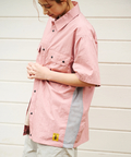 go slow caravan(ゴースローキャラバン) |COBMASTER/コブマスター リップナイロン/メッシュ半袖シャツ (MENS)
