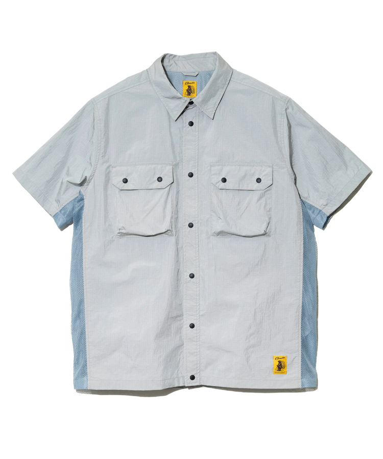 go slow caravan(ゴースローキャラバン) |COBMASTER/コブマスター リップナイロン/メッシュ半袖シャツ (MENS)