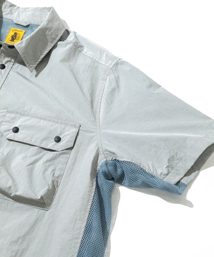 go slow caravan(ゴースローキャラバン) |COBMASTER/コブマスター リップナイロン/メッシュ半袖シャツ (MENS)