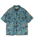 go slow caravan(ゴースローキャラバン) |COBMASTER/コブマスター 総柄メッシュ半袖シャツ (MENS)