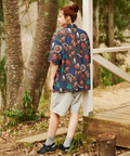 go slow caravan(ゴースローキャラバン) |COBMASTER/コブマスター 総柄メッシュ半袖シャツ (MENS)