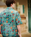 go slow caravan(ゴースローキャラバン) |COBMASTER/コブマスター 総柄メッシュ半袖シャツ (MENS)