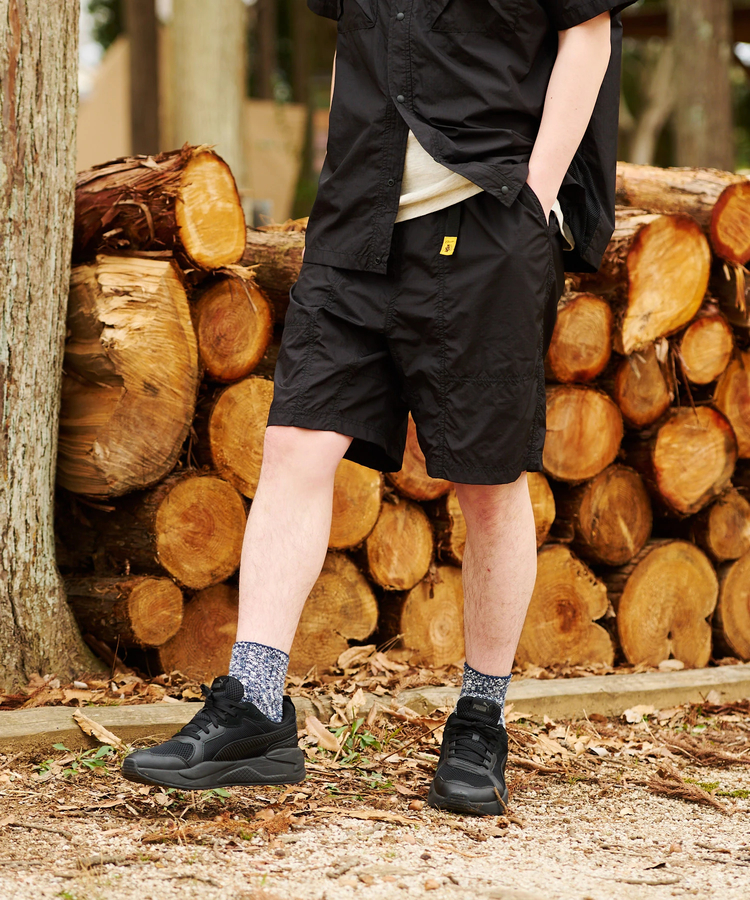 go slow caravan(ゴースローキャラバン) |COBMASTER/コブマスター リップナイロン/メッシュショーツ (MENS)