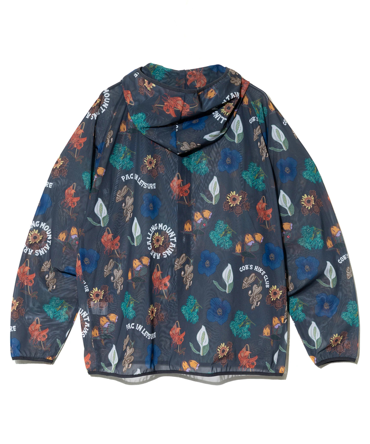 go slow caravan(ゴースローキャラバン) |COBMASTER/コブマスター 総柄メッシュフルジップパーカー (MENS)