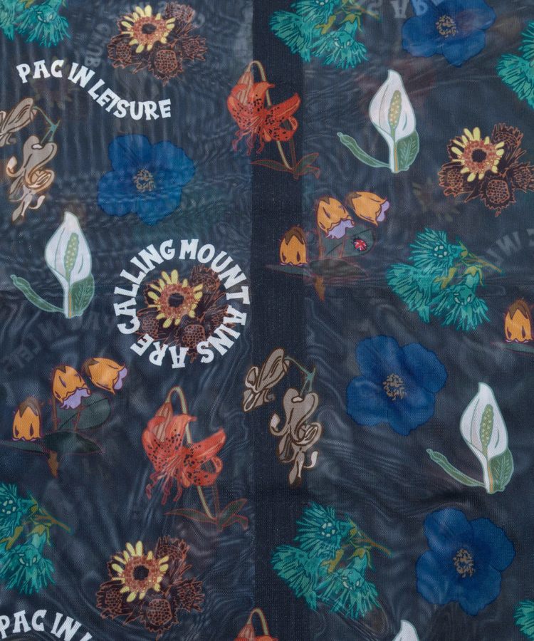 go slow caravan(ゴースローキャラバン) |COBMASTER/コブマスター 総柄メッシュフルジップパーカー (MENS)