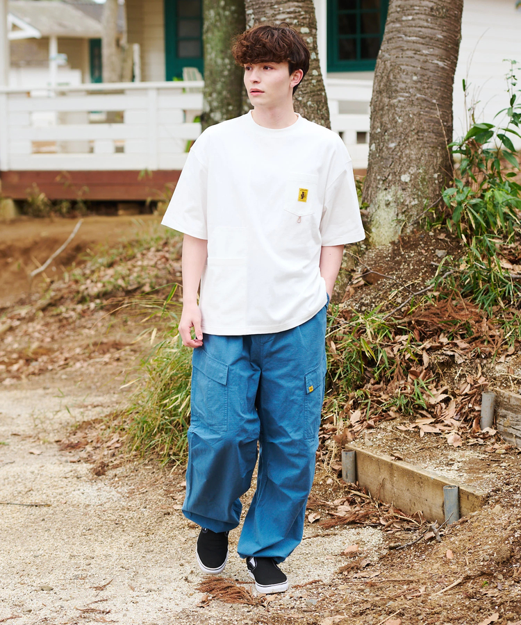 go slow caravan(ゴースローキャラバン) |COBMASTER/コブマスター 吸水速乾/抗菌防臭ラゲッジポケットルーズTEE(MENS)