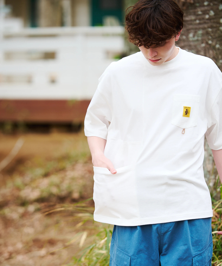 go slow caravan(ゴースローキャラバン) |COBMASTER/コブマスター 吸水速乾/抗菌防臭ラゲッジポケットルーズTEE(MENS)