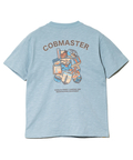 go slow caravan(ゴースローキャラバン) |COBMASTER/コブマスター スラブ天竺ベーシックTEE《ワールドワッペン》(MENS)