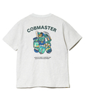 go slow caravan(ゴースローキャラバン) |COBMASTER/コブマスター スラブ天竺ベーシックTEE《ワールドワッペン》(MENS)