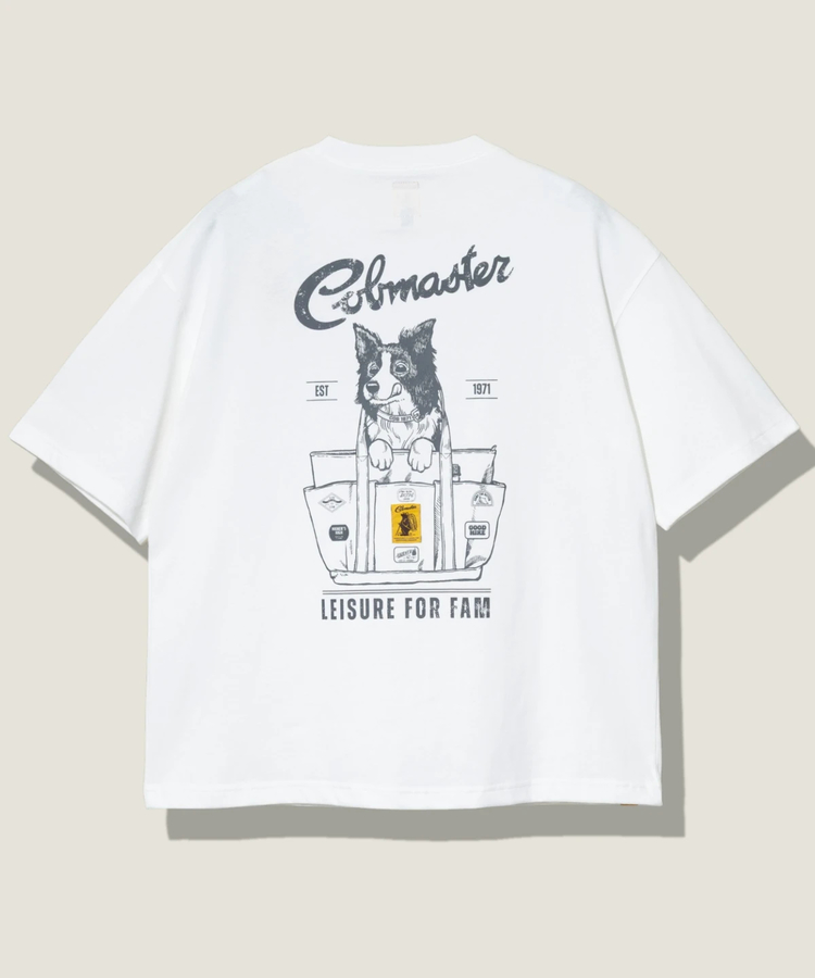 go slow caravan(ゴースローキャラバン) |COBMASTER/コブマスター 吸水速乾/抗菌防臭ルーズTEE《ドッグイントート》(MENS)
