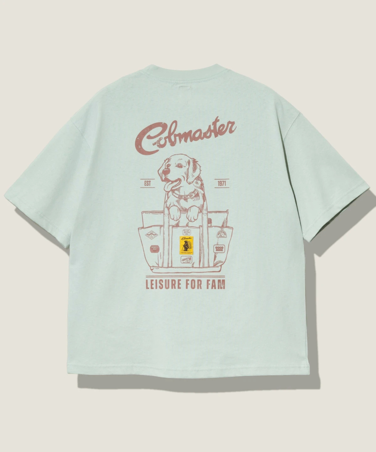 go slow caravan(ゴースローキャラバン) |COBMASTER/コブマスター 吸水速乾/抗菌防臭ルーズTEE《ドッグイントート》(MENS)