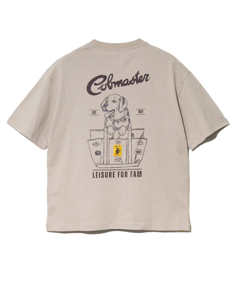 go slow caravan(ゴースローキャラバン) |COBMASTER/コブマスター 吸水速乾/抗菌防臭ルーズTEE《ドッグイントート》(MENS)
