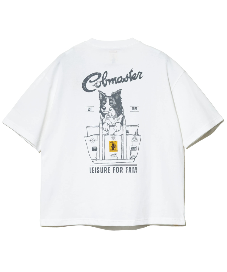 go slow caravan(ゴースローキャラバン) |COBMASTER/コブマスター 吸水速乾/抗菌防臭ルーズTEE《ドッグイントート》(MENS)