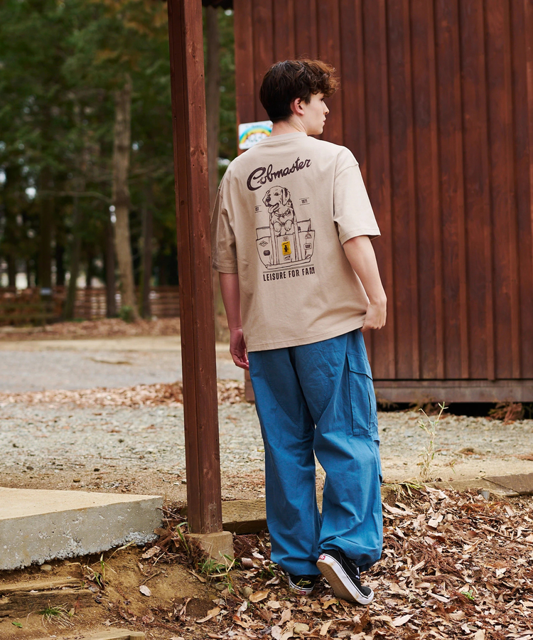 go slow caravan(ゴースローキャラバン) |COBMASTER/コブマスター 吸水速乾/抗菌防臭ルーズTEE《ドッグイントート》(MENS)
