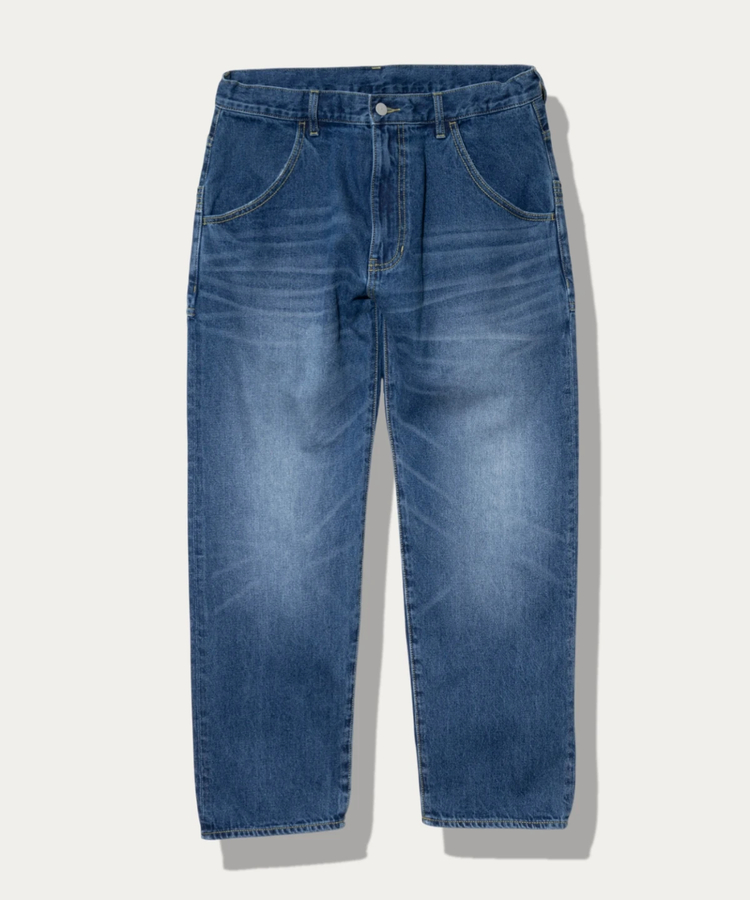 go slow caravan(ゴースローキャラバン) |10ozデニムヴィンテージフェードストレート (MENS)