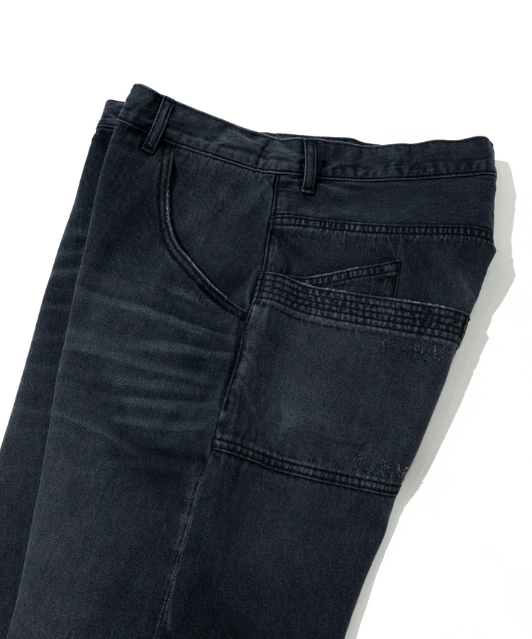 go slow caravan(ゴースローキャラバン) |10ozデニムヴィンテージフェードストレート (MENS)